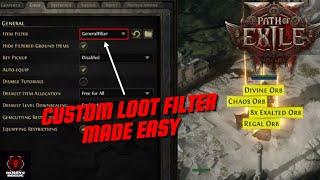 Path of Exile 2 - How to Make Your Own Loot Filter