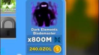 Ninja Legends: Dark Elements BladeMaster *New Rank*