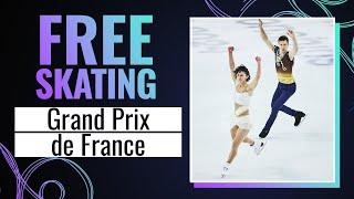 Pairs Free Skating | Grand Prix de France 2024 | #GPFigure