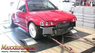 Mappning MaxxECU - 534WHP Ford Escort Cosworth - Maxxtuning AB