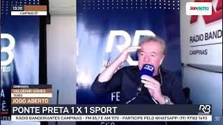 Tigrão: "Ponte se defendeu bem mas não deveria ter desistido do jogo ofensivo" - 11/06/2023