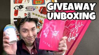 F8Buzz Jang Hanbyul Giveaway Unboxing Video!