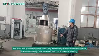 EPIC Powder- Air Classifier Mill,The Introduction of Model 900, Large Capacity