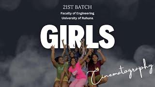 Bum Bum Bole - Cinematography by 21st Batch Girls | Faculty of Engineering | University of Ruhuna