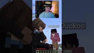 Minecraft Glass Bridge NO JUMPING  #minecraft #minecraftshorts #shorts