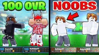 100 OVERALL DUO Goes UNDERCOVER as NOOBS In NFL Universe Football!