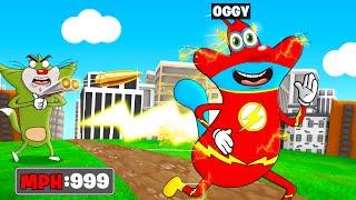 Roblox Oggy Upgrade To Fastest Flash With Jack In Super Hero Tycoon | Rock Indian Gamer |