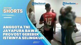 Viral Video Anggota TNI Gerebek Istri Selingkuh di Hotel Bersama Junior: Saya Ini Seniormu!