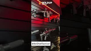 1st Shot Tactical's vault room with Hold Up Displays