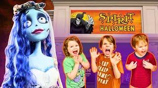 Spirit Halloween 2024 Walkthrough: Kids React to Creepy Animatronics!