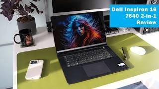 Dell Inspiron 16 7640 2-in-1 (2024) Review (16" 2.5K Mini-LED, Intel 155H, 32GB, 1TB laptop)