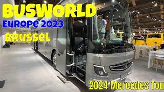 2024 Mercedes Tourismo Coach Interior And Exterior Busworld Europe 2023 Brussel