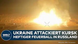 PUTINS KRIEG: Massiver Angriff! Ukraine attackiert Kursk! Russland greift Odessa an