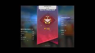 Elite Master 150 star + ️#freefire#kinggamerx#viral