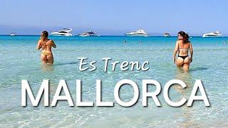 ES TRENC | VIRGEN Beach in MALLORCA island | SPAIN 2024 4K