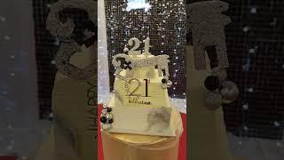 #21stbirthday Cake Sana Creation Swiss