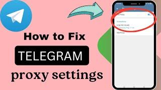 Telegram proxy settings in Pakistan 2024 Use Telegram without any vpn in Pakistan 