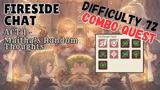 Sword of Convallaria [EVENT] Fireside Chat - Act 1 Maitha's Random Thoughts | Combo Quest