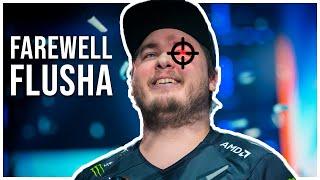 SENOR VAC STEPS DOWN FROM FNATIC! - Best Flusha Moments of ALL TIME - CS:GO