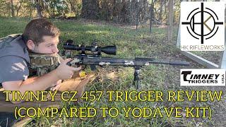 Timney CZ 457 Trigger Review (Compared to Yodave Spring Kit)