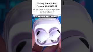 Samsung Galaxy Buds2 Pro Sound Sample (Firmware R510XXU0AXA2)