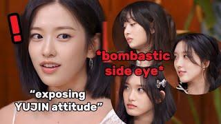 IVE members keep on exposing YUJIN attitude every time they make a mistake