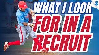 What College Baseball Coaches Really Look for in High School Recruits