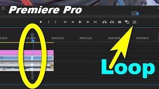 How to Loop Playback in Premiere Pro