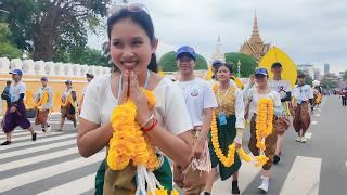 Amazing! the reality of rehearsal preparations for celebrating Cambodia