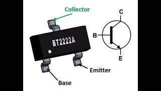 Transistor smd  Mark 1p bt2222a