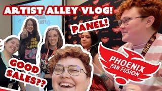 Sales Finally Going Up Again? | Phoenix Fan Fusion '25 Artist Alley Vlog & Cost Breakdown