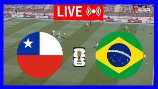 LIVE: Chile vs Brazil | South American Qualifiers 2024 | Full match Streaming