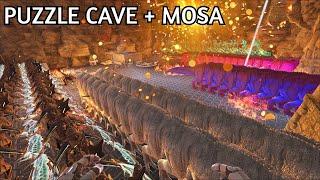 Dont Get Wiped Anymore | Pro Tips | Puzzle + Mosa Cave Center | Ark Official PvP  