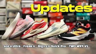 Performance Updates: 808 4 Ultra, Freak 6, Big3 5.0 Quick Pro, TWO WXY V5