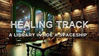 Healing DDu Spaceship Library | Cosmic Peace and Deep Focus | Study | Relax | Recharge | 공부 | 집중 |