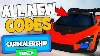 ALL CAR DEALERSHIP TYCOON CODES! (October 2021) | ROBLOX Codes *SECRET/WORKING*