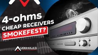 4 ohm Speakers on Cheap Receivers: Recipe for Disaster?