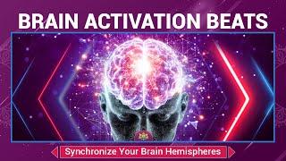 Binaural Beats Brain Activation 40 Hz || Synchronize Your Brain Hemispheres | Sharpen Mental Clarity