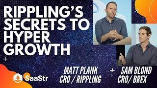 The Revenue Playbook: Rippling’s Top 3 Growth Tactics at Scale with Rippling CRO Matt Plank