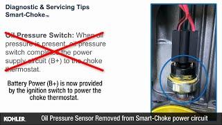 KOHLER Smart-Choke Oil Pressure Switch Delete Kit