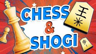 CHESS and SHOGI: ULTIMATE GUIDE of the differences between