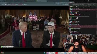 HasanAbi Optimized Twitch VOD 2024-08-05 'ADINROSSxTRUMP LIVE! GLOBAL ECONOMY COLLAPSE? WW3 ...'