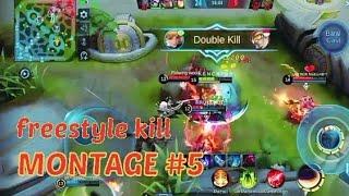 FANNY FREESTYLE KILL GG MONTAGE #5 | MLBB