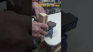 #important #diytip and #goodadvice for #mounting a #vice to your #workbench Please Subscribe & Like