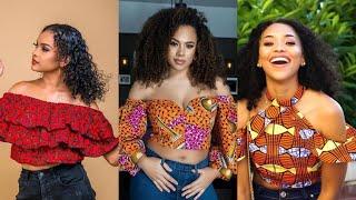 Classic African Print Crop Tops Look For Your Trendy Everyday Outdoor Activity 2020.