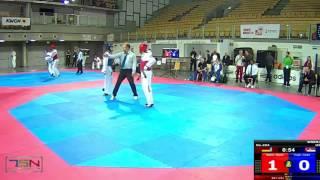 204-Cujic, Ivana  SERBIA NATIONAL TEAM (SRB) vs Babic, Dajana TKD CENTER STUTTGART (GER)  3-5