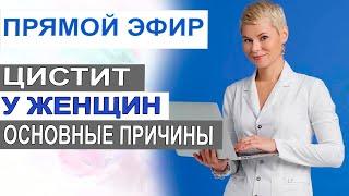 Цистит у женщин. Хронический цистит. Основные причины. Врач гинеколог Екатерина Волкова.