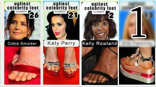 30 Ugliest Celebrity Feet In Hollywood  | Hollywood