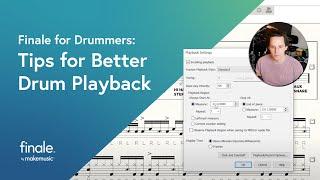 Finale for Drummers #8: Tips for Better Drum Playback in Finale