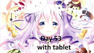 My Self Osu Motivation|Playing Dan Dan|Day 53 with tablet